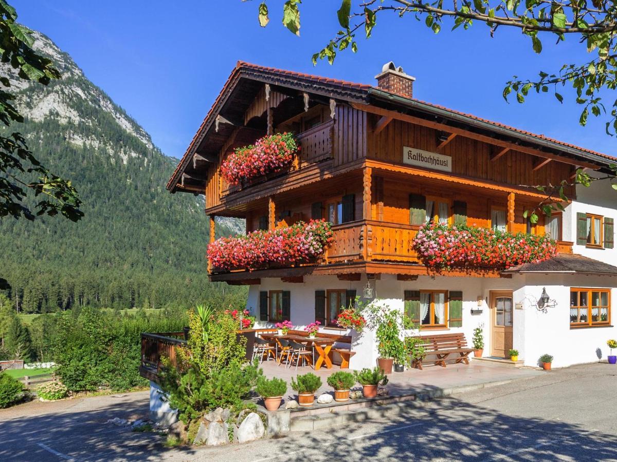Gaestehaus Kaltbachhaeusl Garni Ramsau bei Berchtesgaden Exterior foto